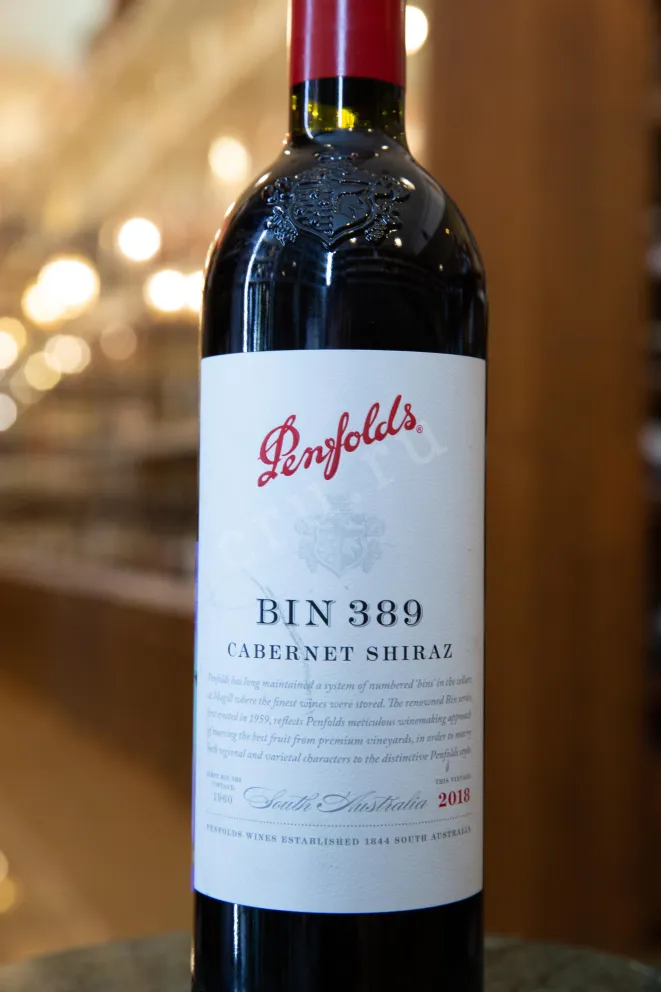 В магазине Крю Профи Penfolds Bin 389 Cabernet Shiraz 2018 0.75 л