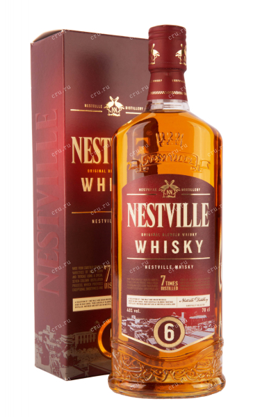 Виски Nestville 6 years with gift box  0.7 л
