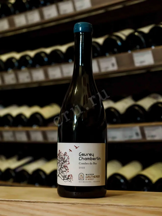 В магазине Крю Профи Maison Gautheron dAnost Gevrey-Chambertin Combes du Bas 2022 0.75 л