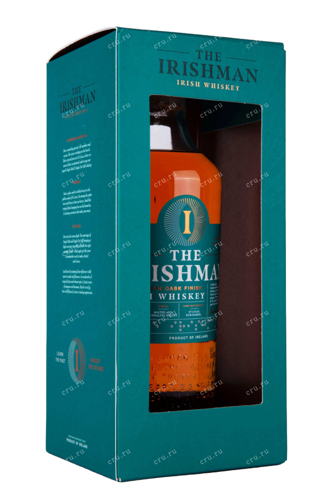 В подарочной коробке The Irishman Caribbean Cask Finish in gift box 0.7 л