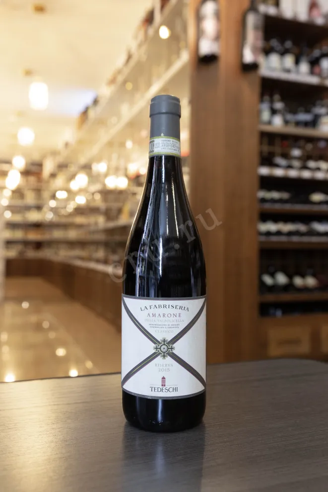 В магазине Крю Профи Tedeschi La Fabriseria Amarone della Valpolicella Classico Riserva 2015 0.75 л