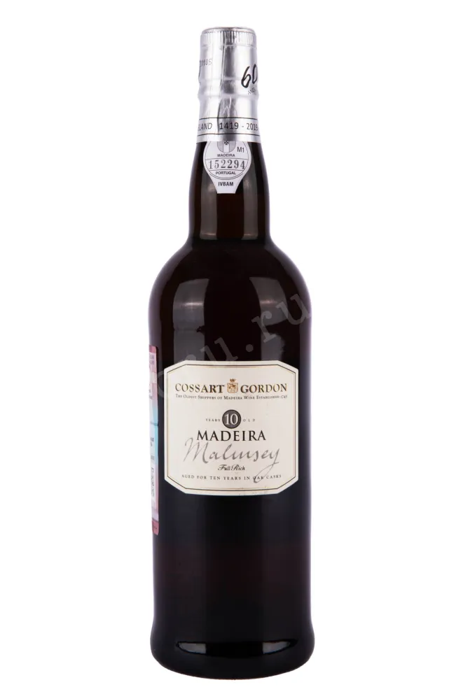 Мадера Cossart Gordon Malmsey 10 years  0.75 л