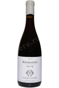 Вино Lucien Jacob Pinot Noir Bourgogne AOC 2023 0.75 л