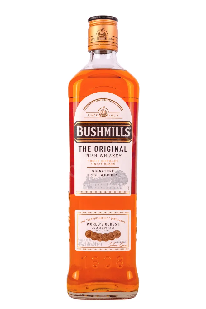 Бутылка Bushmills Original 3 years in gift box 0.7 л