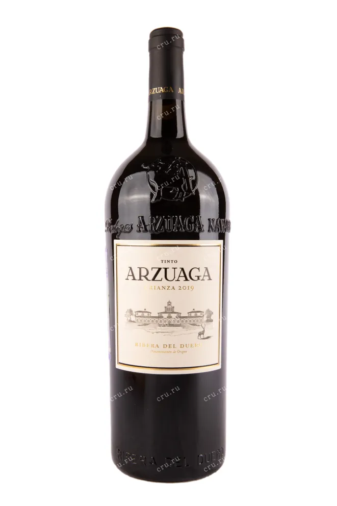Вино Arzuaga Crianza in wooden box 2019 1.5 л