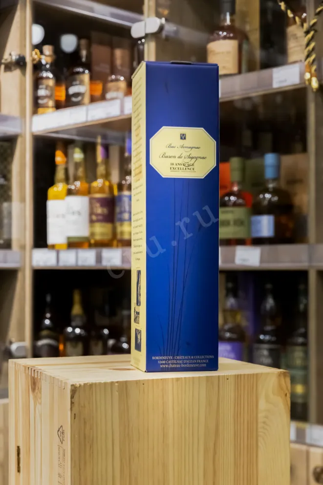 В магазине Крю Профи Baron de Sigognac 10 ans d'age 0.5 л
