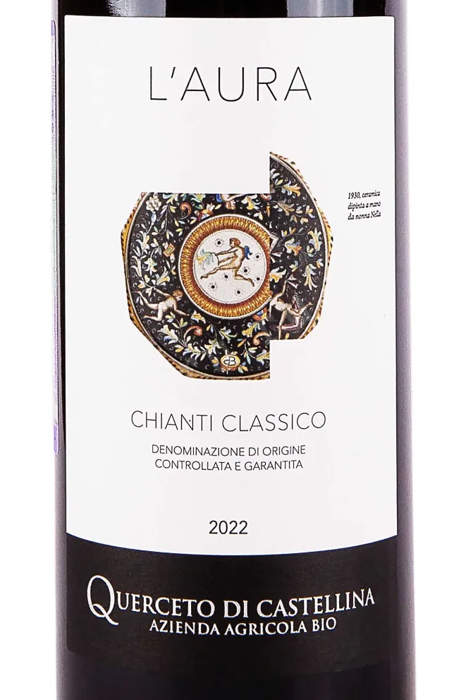 Этикетка Querceto di Castellina L'aura Chianti Classico 2022 0.75 л