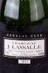 Этикетка J. Lassalle Special Club Brut Premier Cru Chigny-Les-Roses gift box 2013 0.75 л