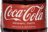 Этикетка Газированный напиток Coca-Cola Original Taste Стеклянная бутылка 0.2 л