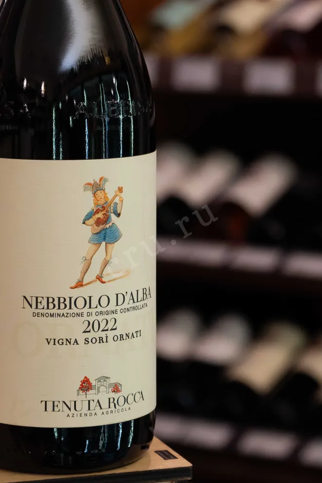 В магазине Крю Профи Tenuta Rocca Nebbiolo d'Alba 2022 0.75 л