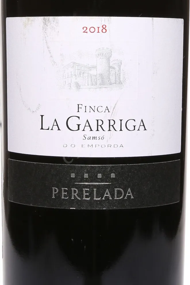 Этикетка Emporda Castillo Perelada Finca La Garriga 2018 0.75 л