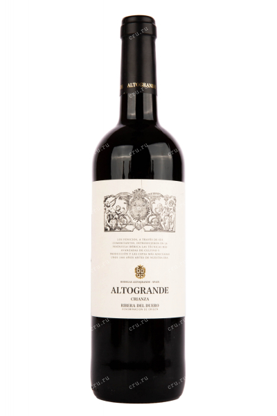 Вино Altogrande Crianza Ribera del Duero DO 2015 0.75 л