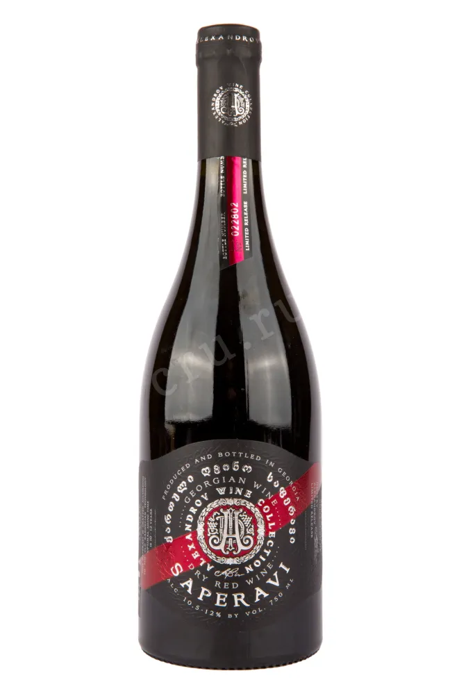 Вино Alexandrov Wine  Saperavi 2016 0.75 л