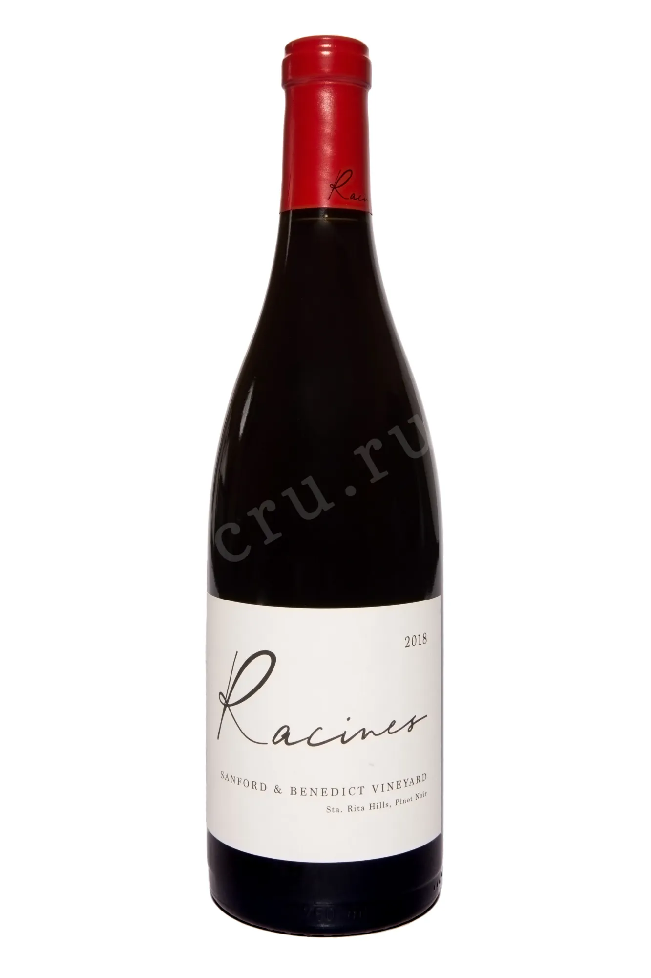 Фото — Вино Racines Sta Rita Hills Sanford & Benedict Vineyard Pinot Noir 0.75 л