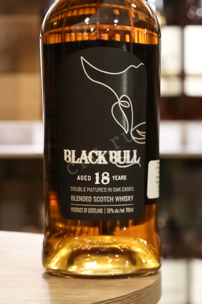 В магазине Крю Профи Black Bull Blended 18 years old with gift box 0.7 л