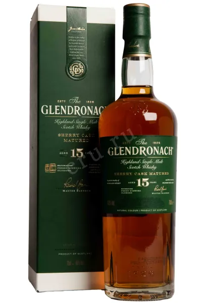 Виски Glendronach 15 years in gift box  0.7 л
