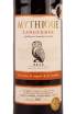 Этикетка Mythique Languedoc 2019 0.75 л