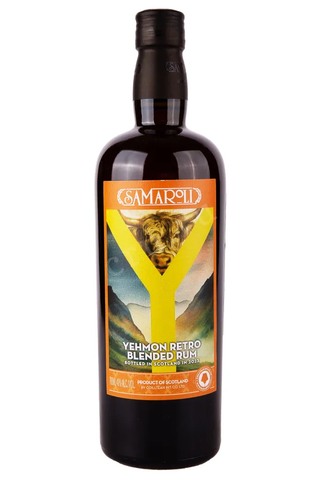 Бутылка Samaroli Yehmon Retro with gift box 0.7 л