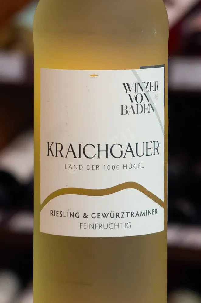 В магазине Крю Профи Winzer von Baden Kraichgauer Riesling & Gewurztraminer 2024 0.75 л