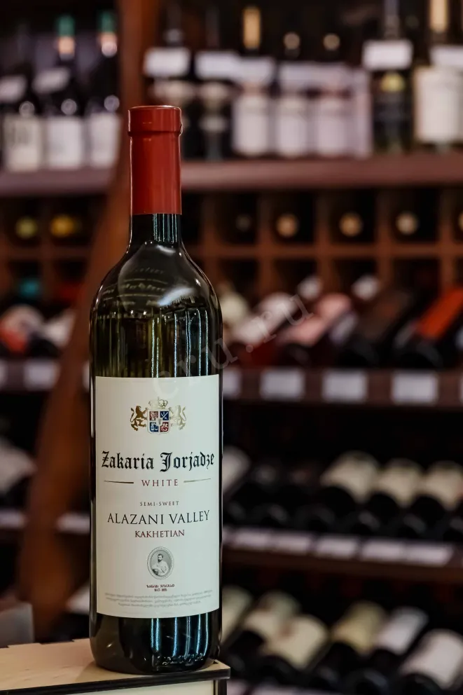 В магазине Крю Профи Zakaria Jorjadze Alazani Valley White 2023 0.75 л