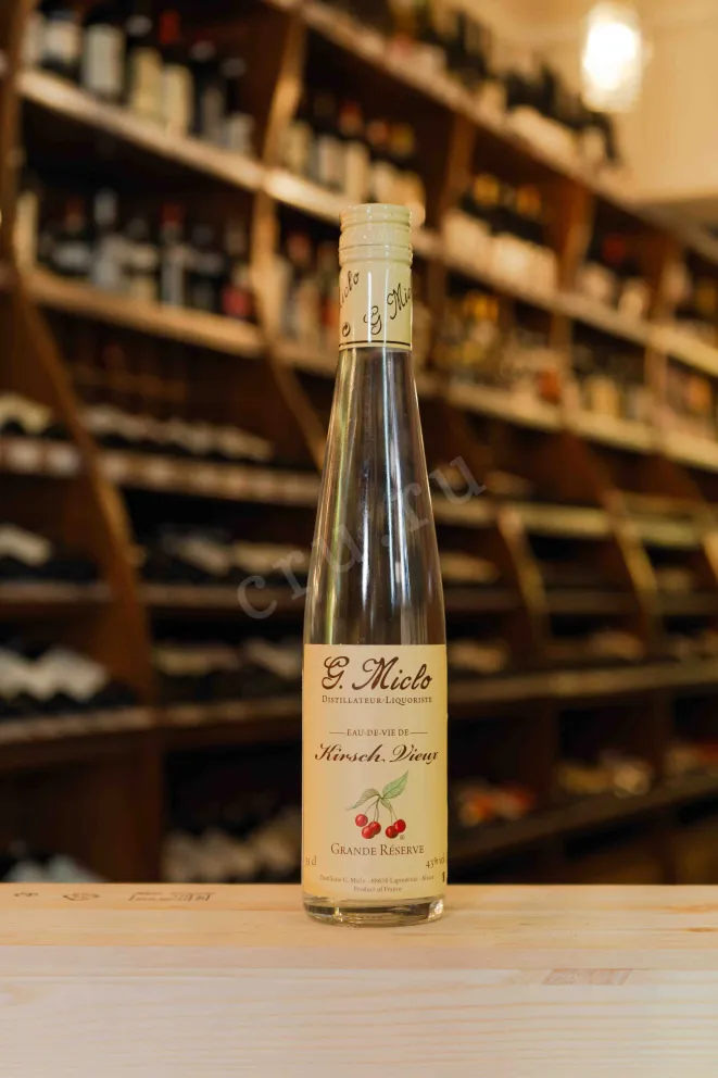 В магазине Крю Профи G.Miclo Kirsch Vieux Grande Reserve 0.35 л