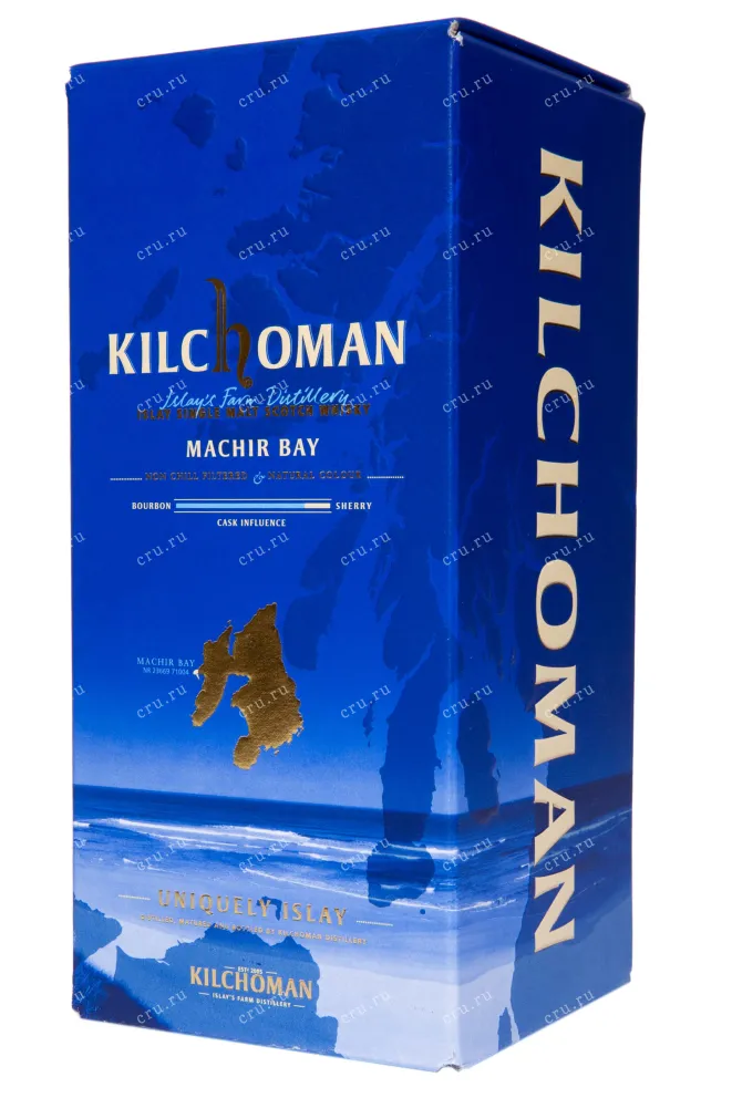 Подарочная коробка Kilchoman Machir Bay with gift box 0.7 л