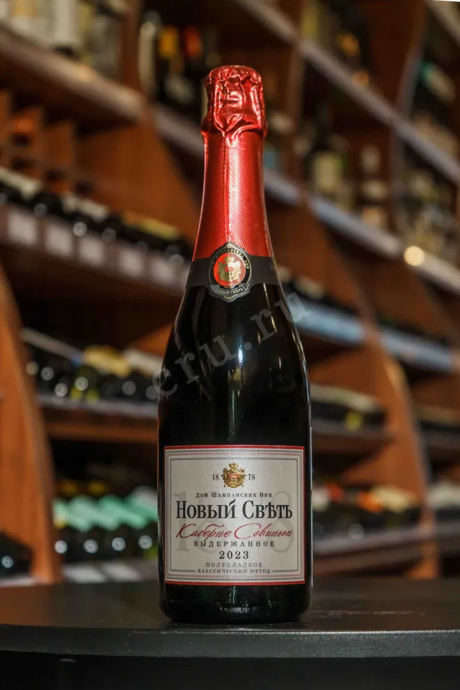 В магазине Крю Профи Novyi Svet Cabernet Sauvignon Demi-sec 2023 0.75 л
