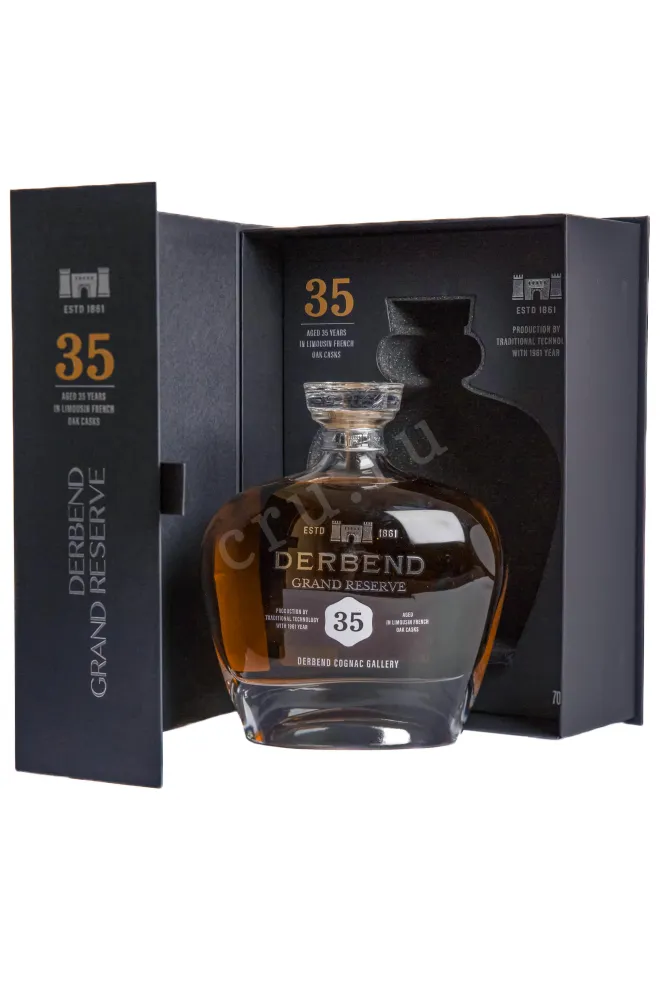 В подарочной коробке Derbend Grand Reserve 35 years in gift box 0.75 л