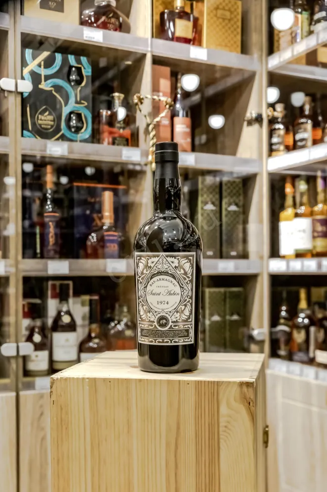 В магазине Крю Профи Saint Aubin Bas-Armagnac in tube 1974 0.7 л