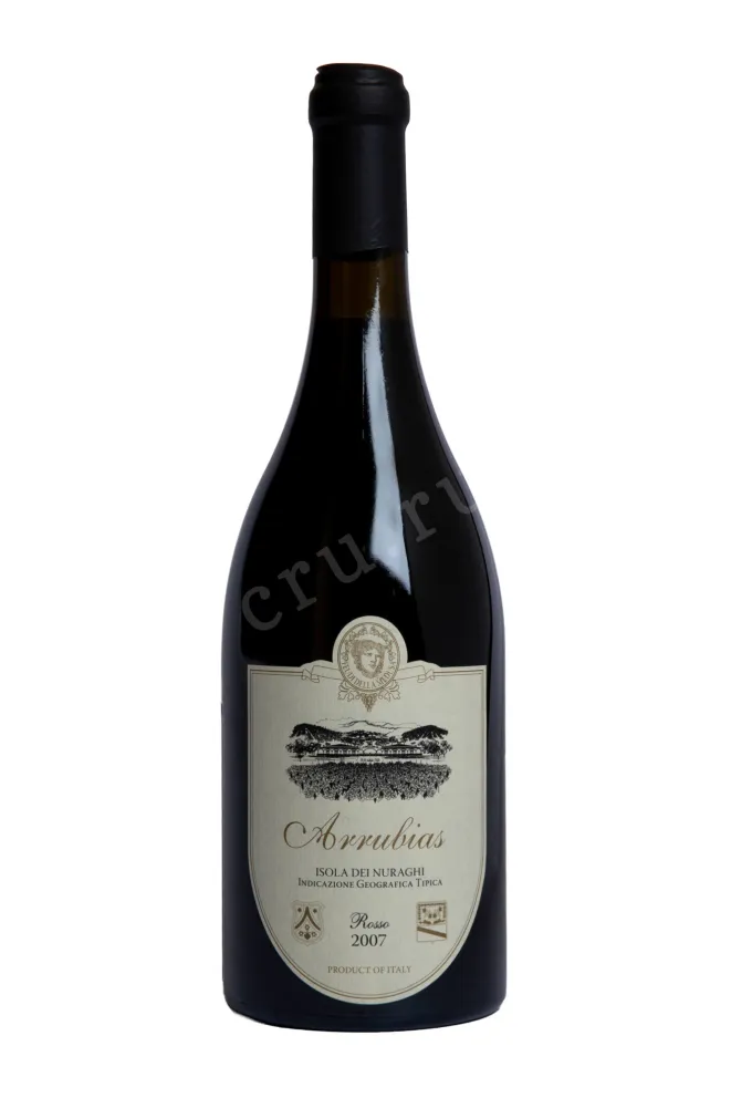 Вино Feudi della Medusa Arrubias Isola dei Nuraghi Rosso 2007 0.75 л