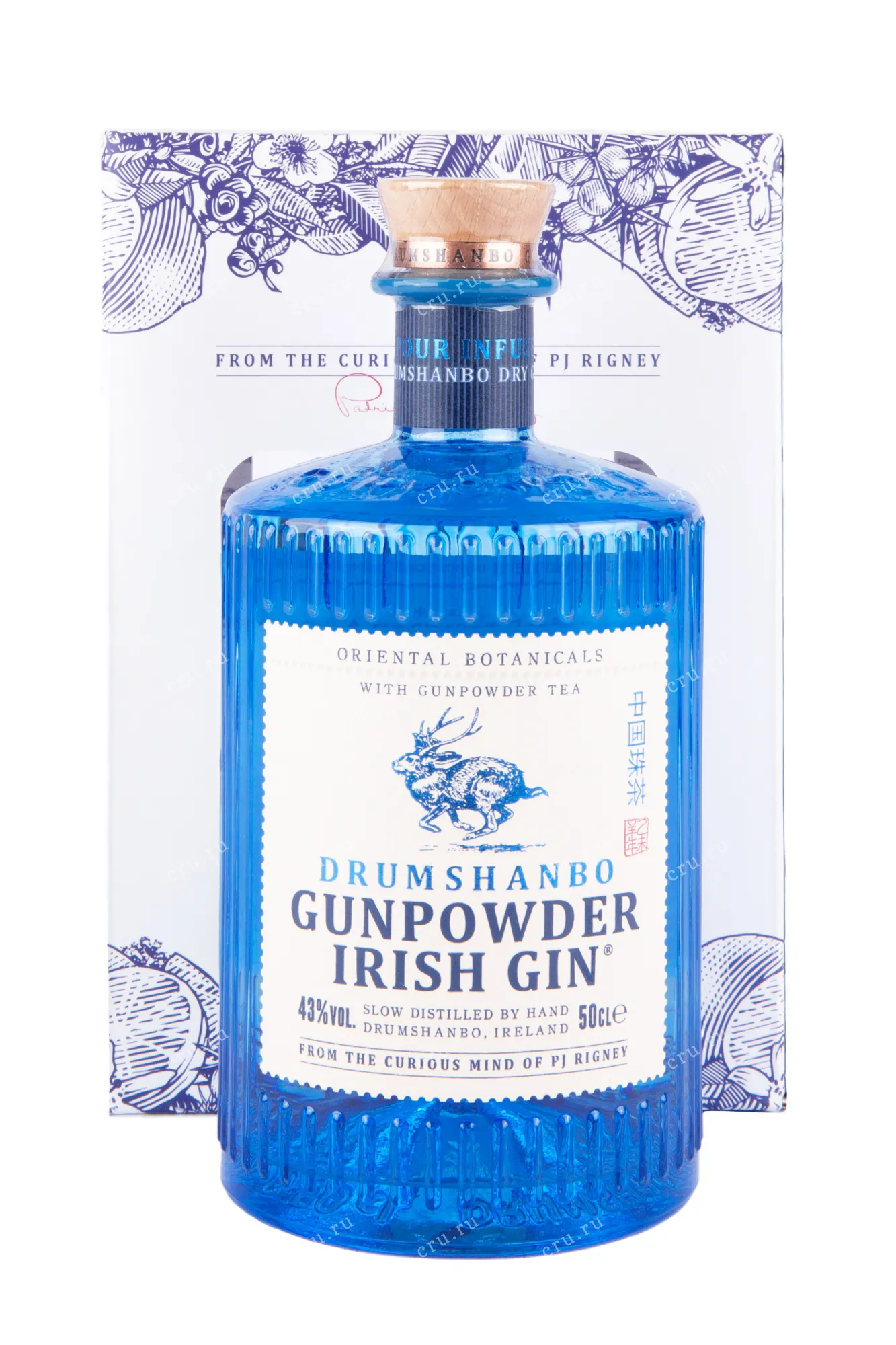 Фото — Джин Drumshanbo Gunpowder Irish Gin  0.5 л