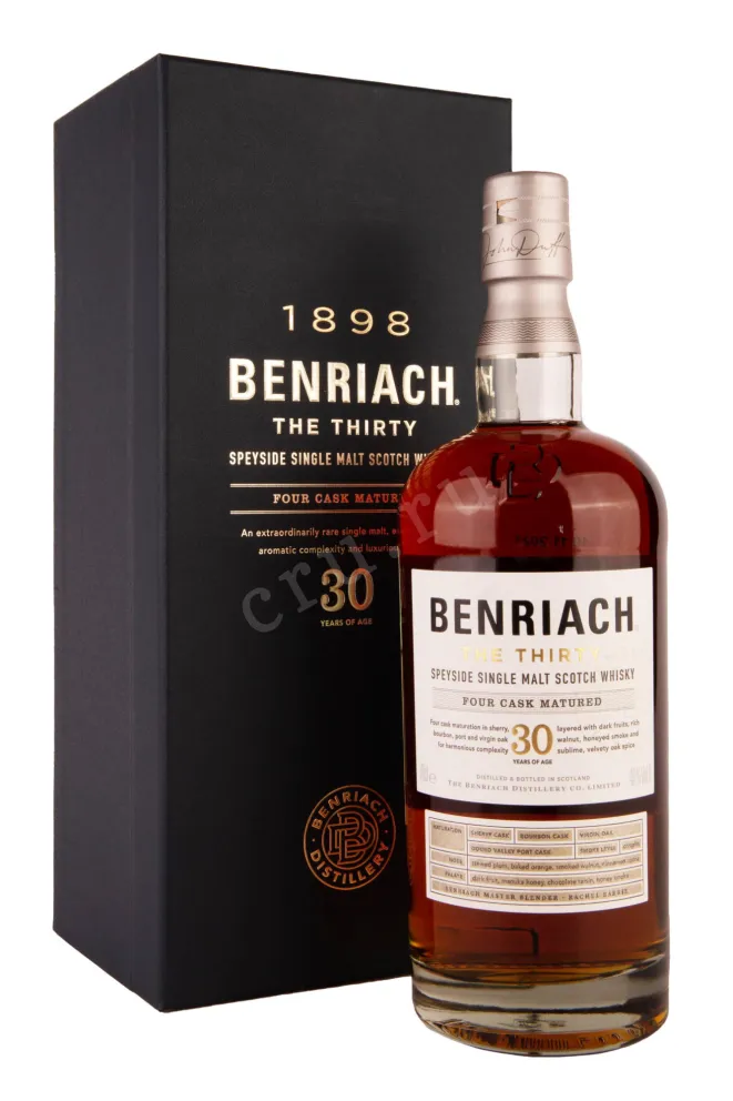 Виски Benriach 30 years in giftbox  0.7 л