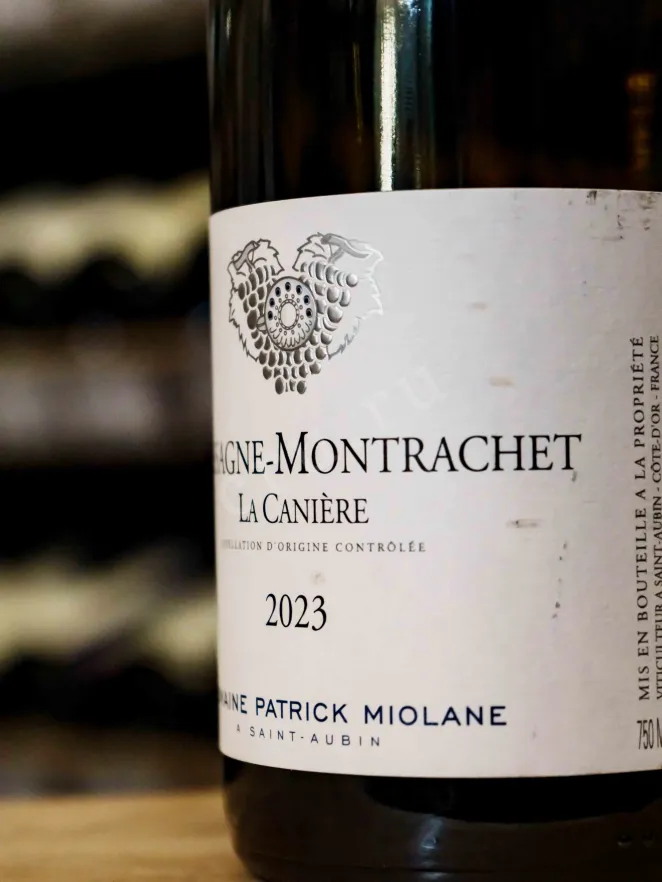 В магазине Крю Профи Domaine Patrick Miolane La Caniere Chassagne Montrachet Saint Aubin AOC 2023 0.75 л