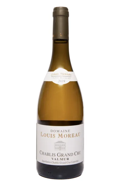 Вино Domaine Louis Moreau Chablis Grand Cru Valmur AOC 2019 0.75 л