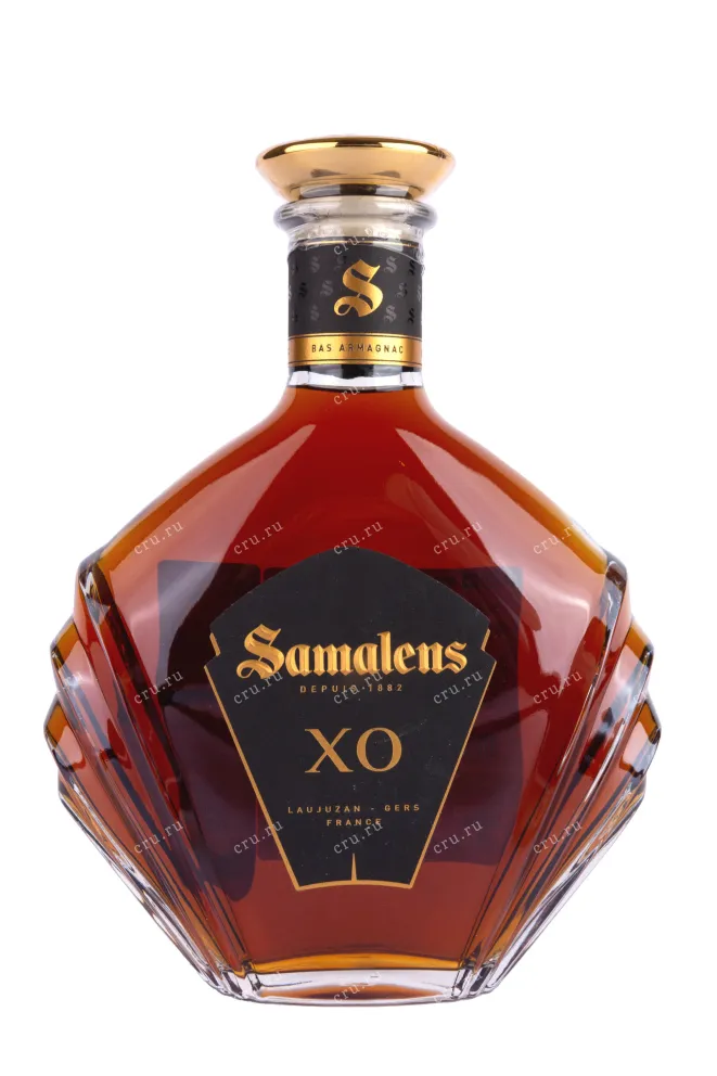 Бутылка Samalens Bas Armagnac XO decanter with gift box 2010 0.7 л