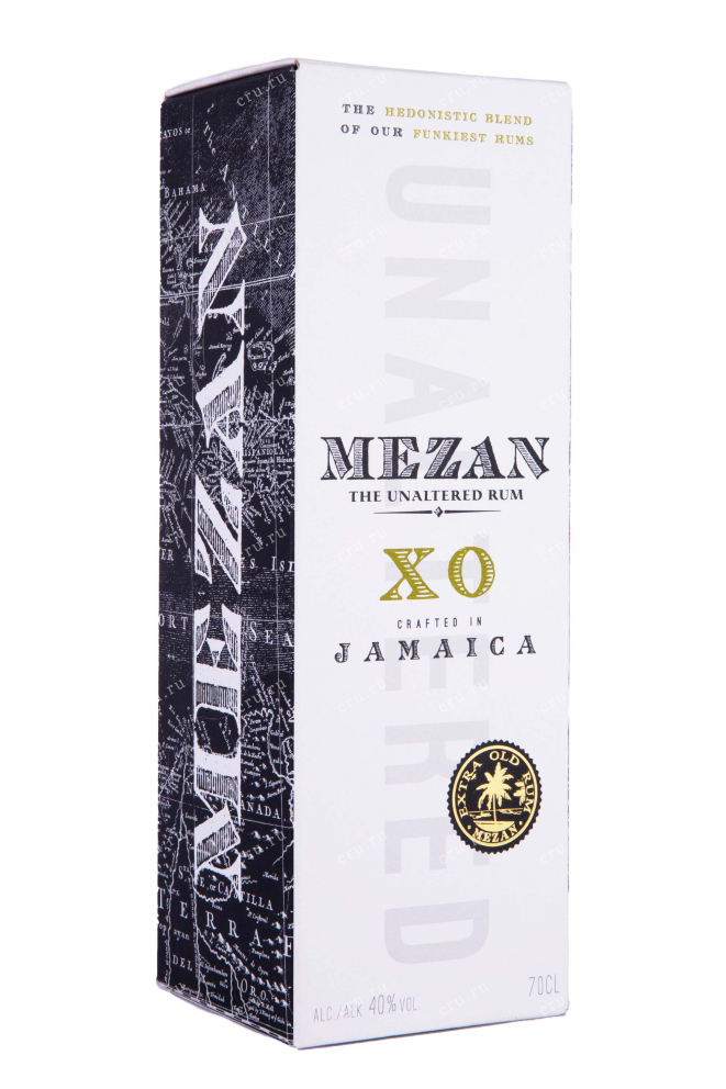 Подарочная коробка Mezan Jamaica XO in box 0.7 л