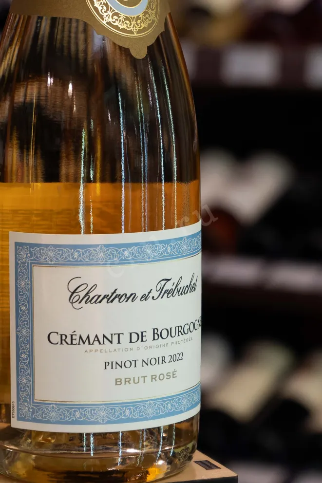 В магазине Крю Профи Chartron et Trebuchet Cremant de Bourgogne Pinot Noir 2022 0.75 л