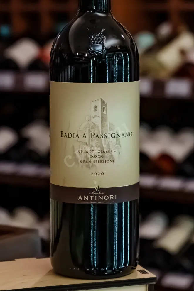 В магазине Крю Профи Antinori Badia A Passignano Chianti Classico DOCG Gran Selezione 2020 0.75 л