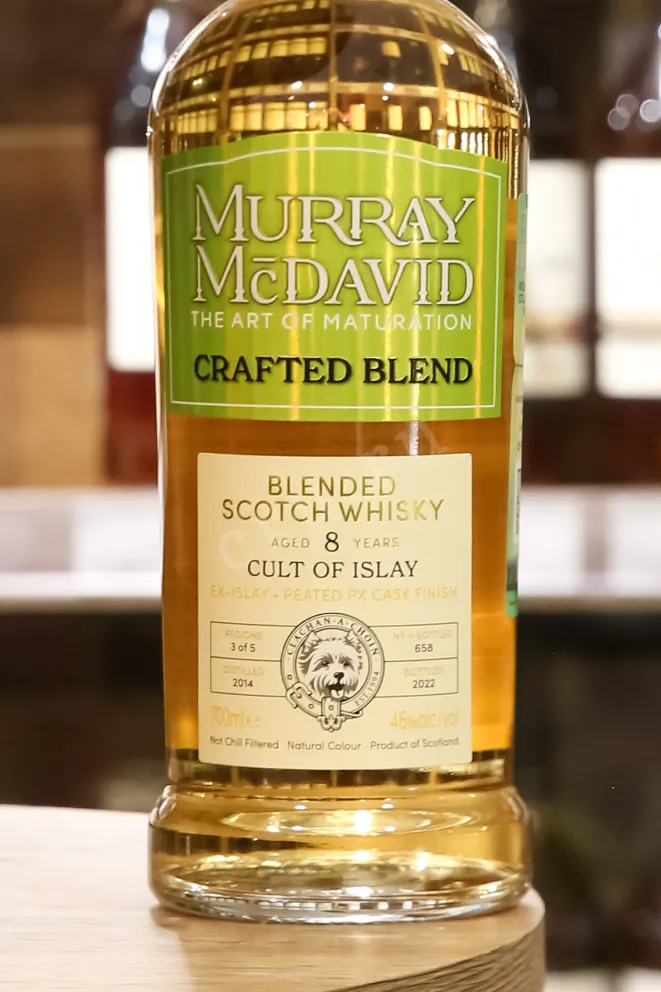 В магазине Крю Профи Murray McDavid Crafted Blend Cult of Islay 8 Years Old gift box 0.7 л