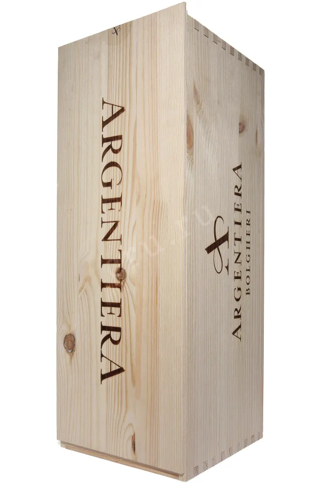 Деревянная коробка Argentiera Bolgheri Superiore DOC in gift box 2021 3 л