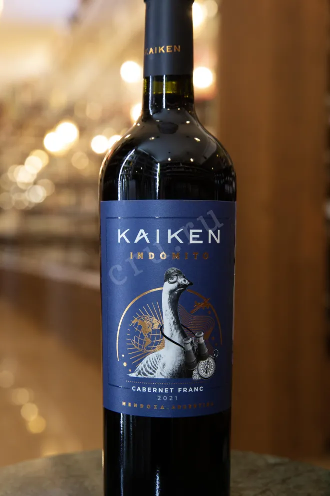 В магазине Крю Профи Kaiken Indomito Cabernet Franc Mendoza 2021 0.75 л