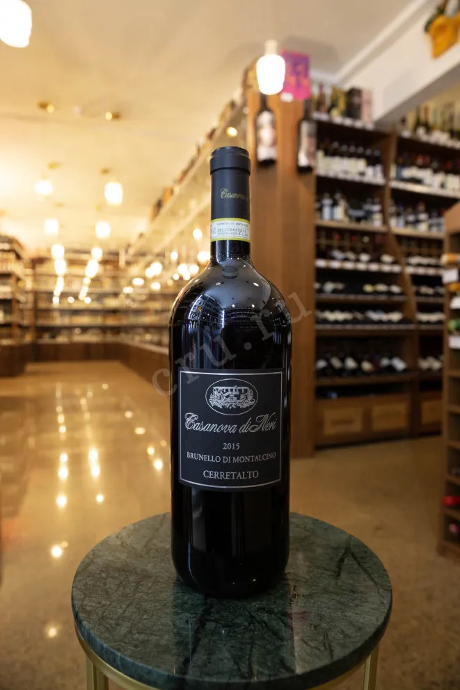 В магазине Крю Профи Casanova di Neri Brunello di Montalcino Cerretalto  2015 1.5 л