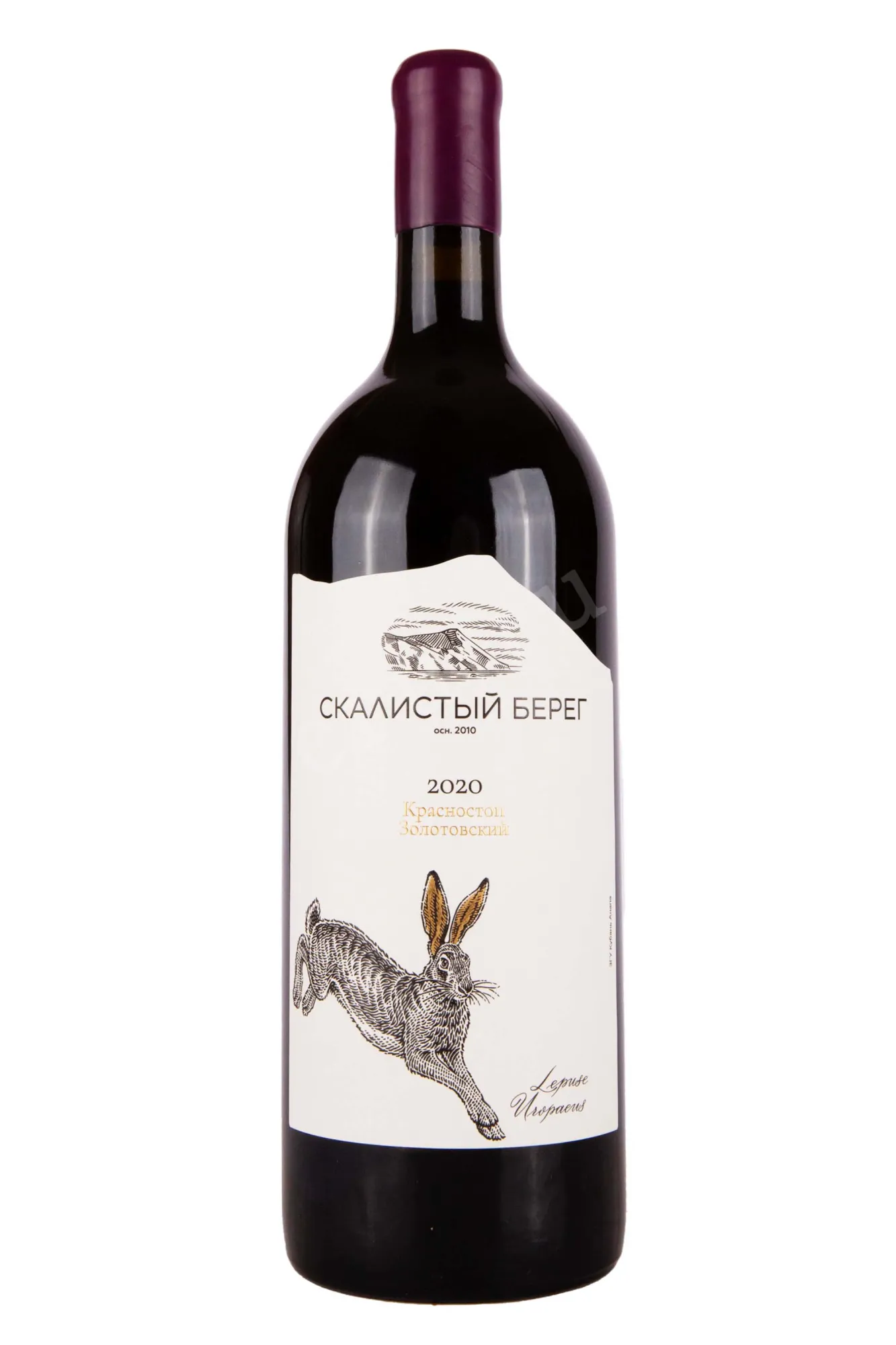 Фото — Вино Скалистый берег Красностоп Золотовский 2020 1.5 л