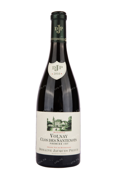 Вино Domaine Jacques Prieur Volnay Premier Cru 2016 0.75 л