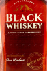 Этикетка Don Michael Black Whiskey 0.7 л