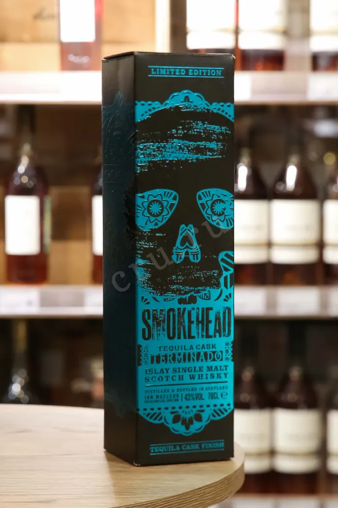 В магазине Крю Профи Smokehead Terminado Tequila Cask in gift box 0.7 л
