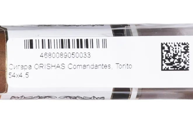 Контрэтикетка Orishas Comandantes Torito 54*4.5