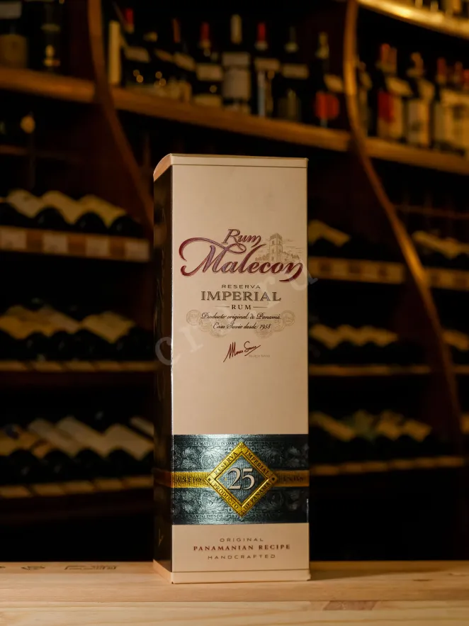 В магазине Крю Профи Malecon Reserva Imperial 25 years gift box 0.7 л