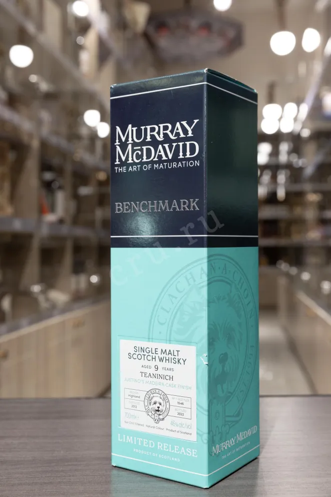 В магазине Крю Профи Murray McDavid Benchmark Teaninich 9 Years Old gift box 0.7 л