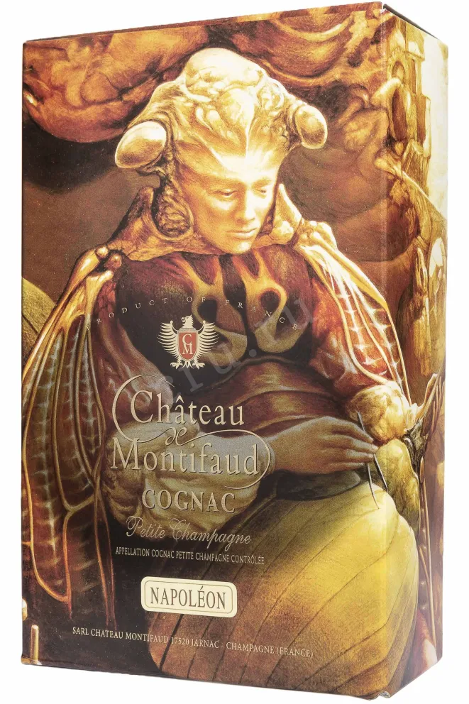 Подарочная коробка Chateau de Montifaud Napoleon gift box 0.7 л